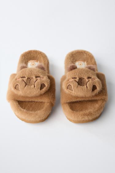 CAPYBARA CAPYFUN © SLIPPERS - Brown by Zara - Image 3