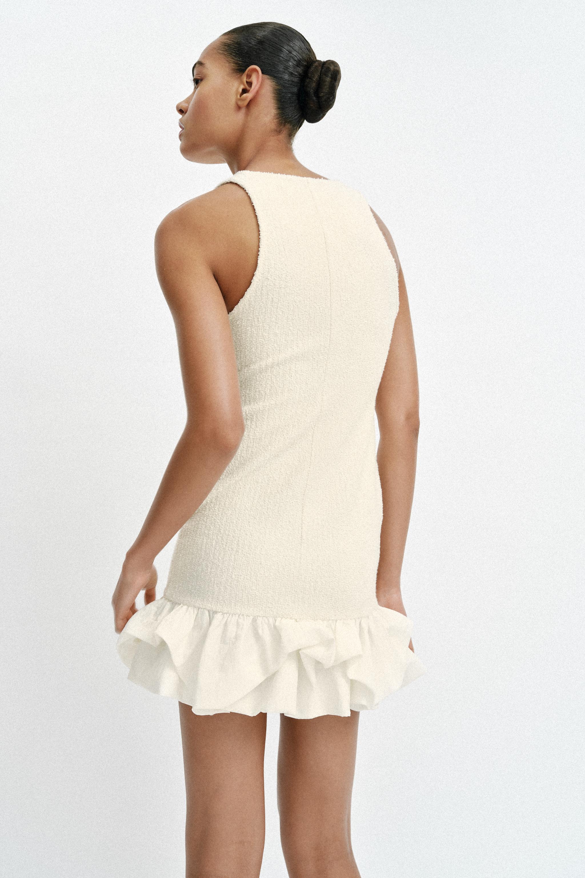 COMBINATION BOUCLÉ DRESS