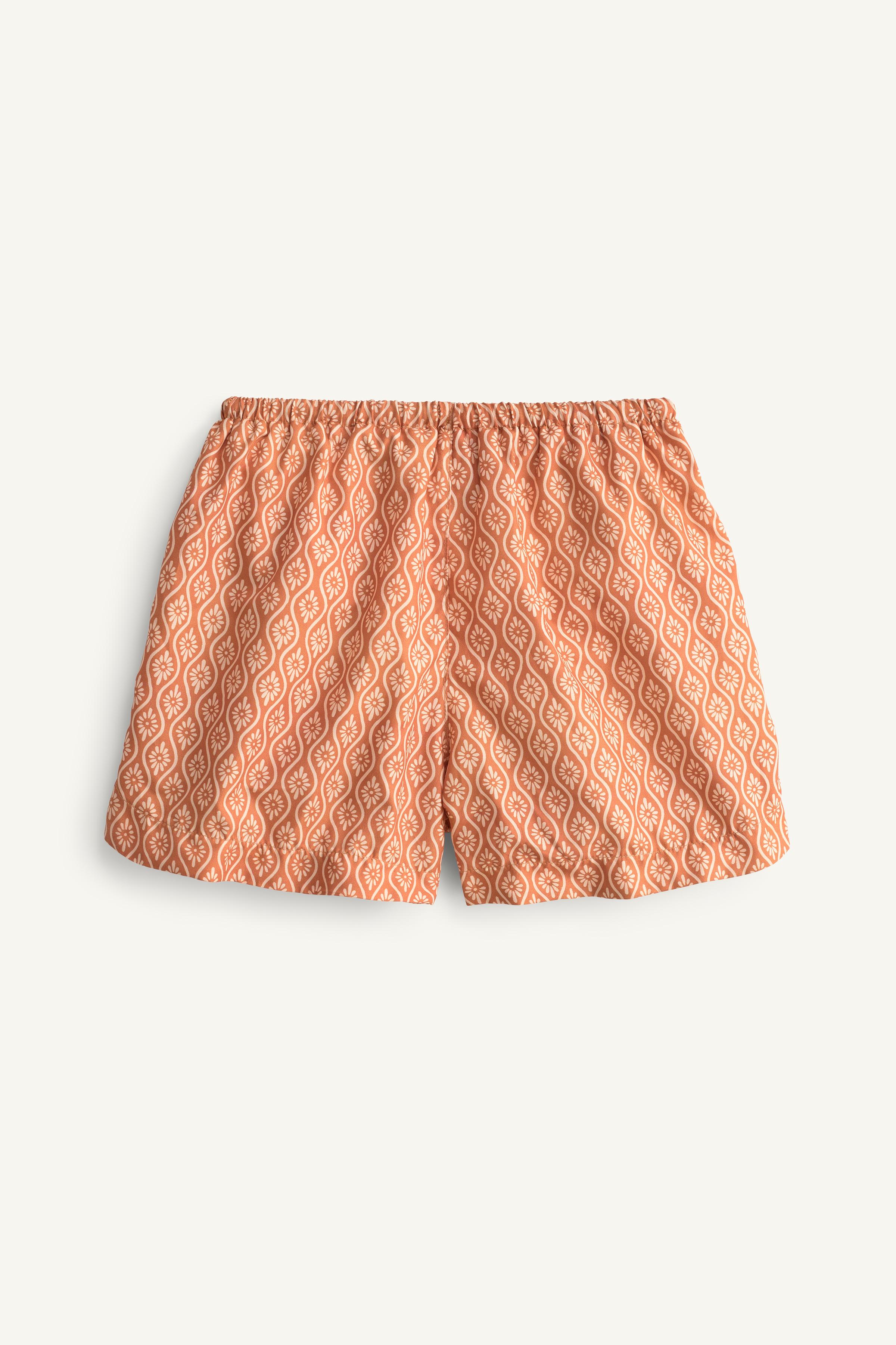 LIMITED EDITION GEOMETRIC PRINT SWIM SHORTS