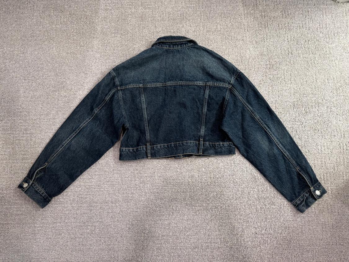 TRF HEART DENIM JACKET - Image 2