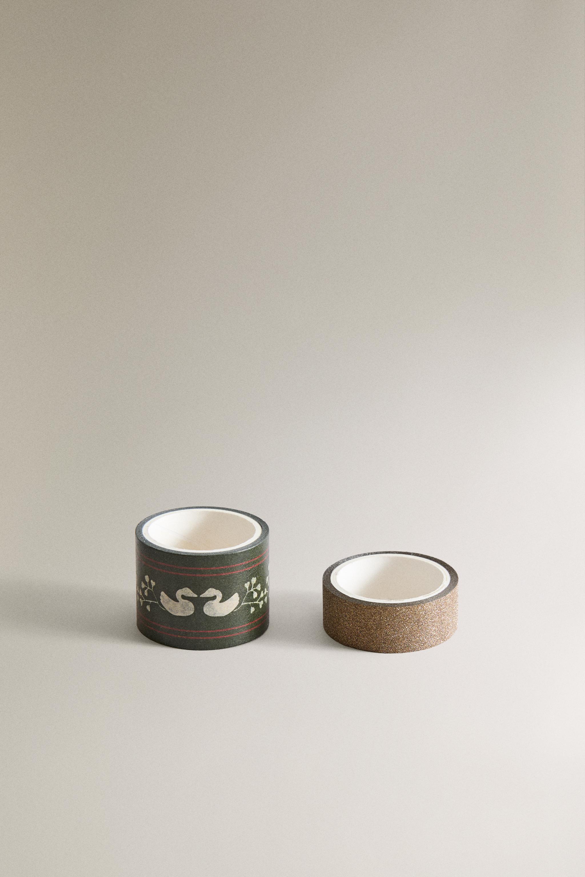 LOT DE RUBANS ADHÉSIFS DE NOËL (LOT DE 2)