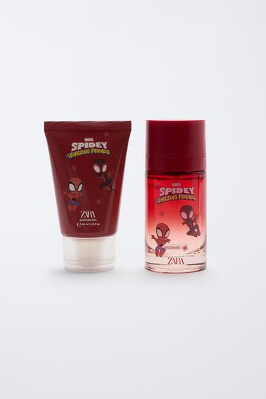 MARVEL SPIDEY AND HIS AMAZING FRIENDS © MARVEL EDT & SHOWER GEL (50 ML + 40 ML) + (1.69 FL. OZ. + 1.35 FL.OZ.) - TINTED LEATHER by Zara