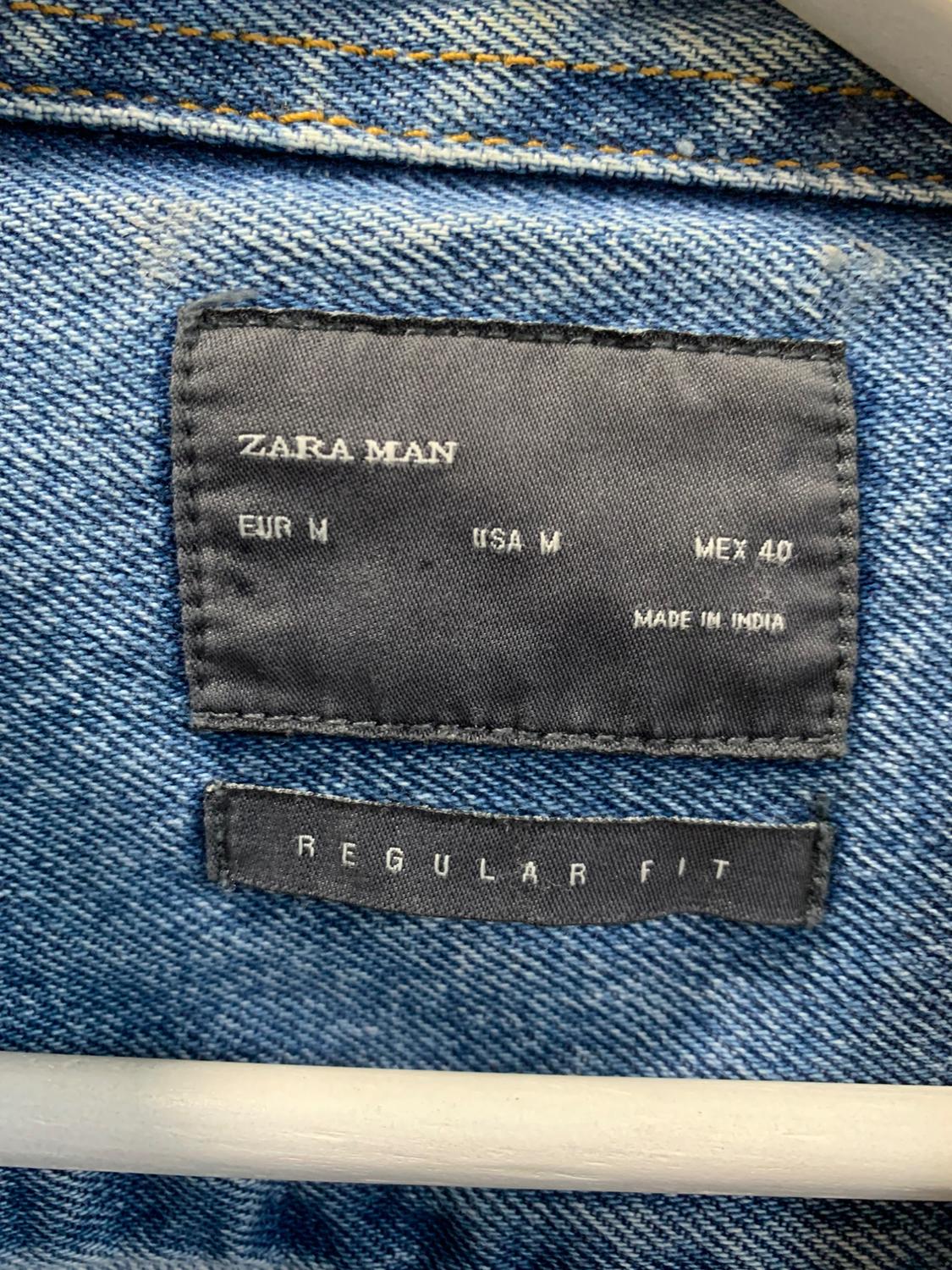 RIPPED DENIM OVERSHIRT - Image 3