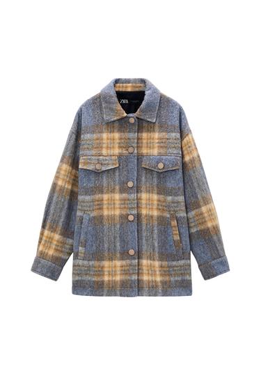 OVERSIZE CHECK OVERSHIRT
