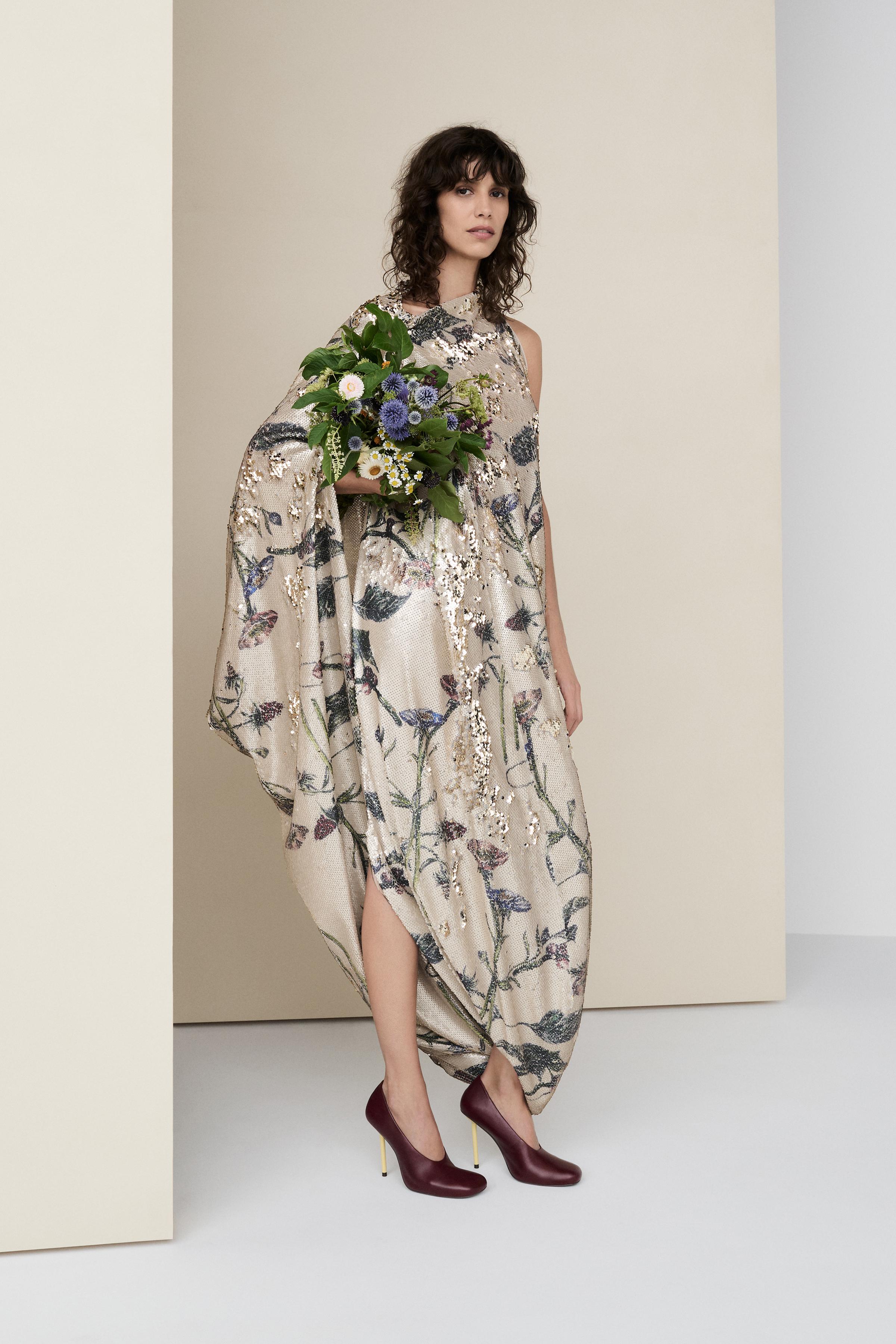 ROBE IMPRIMÉE À PAILLETTES