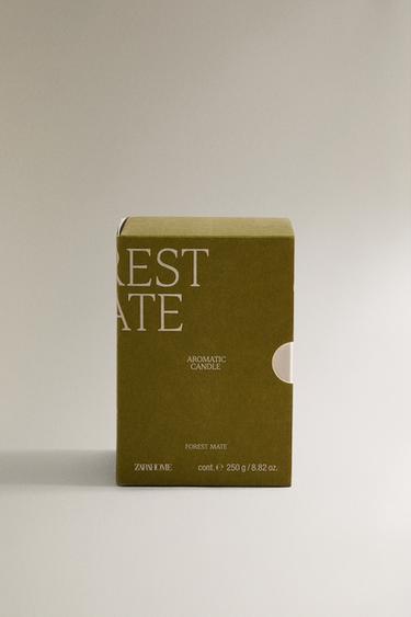 (250 G) FOREST MATE SCENTED CANDLE - Light green by Zara - Image 4