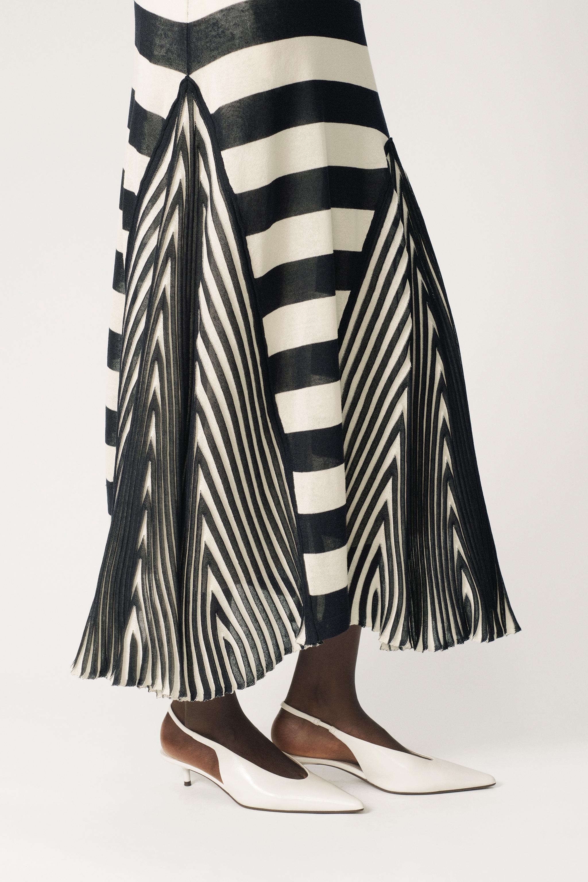 STRIPED DRESS - THE ITEM ZARA WOMAN — striped