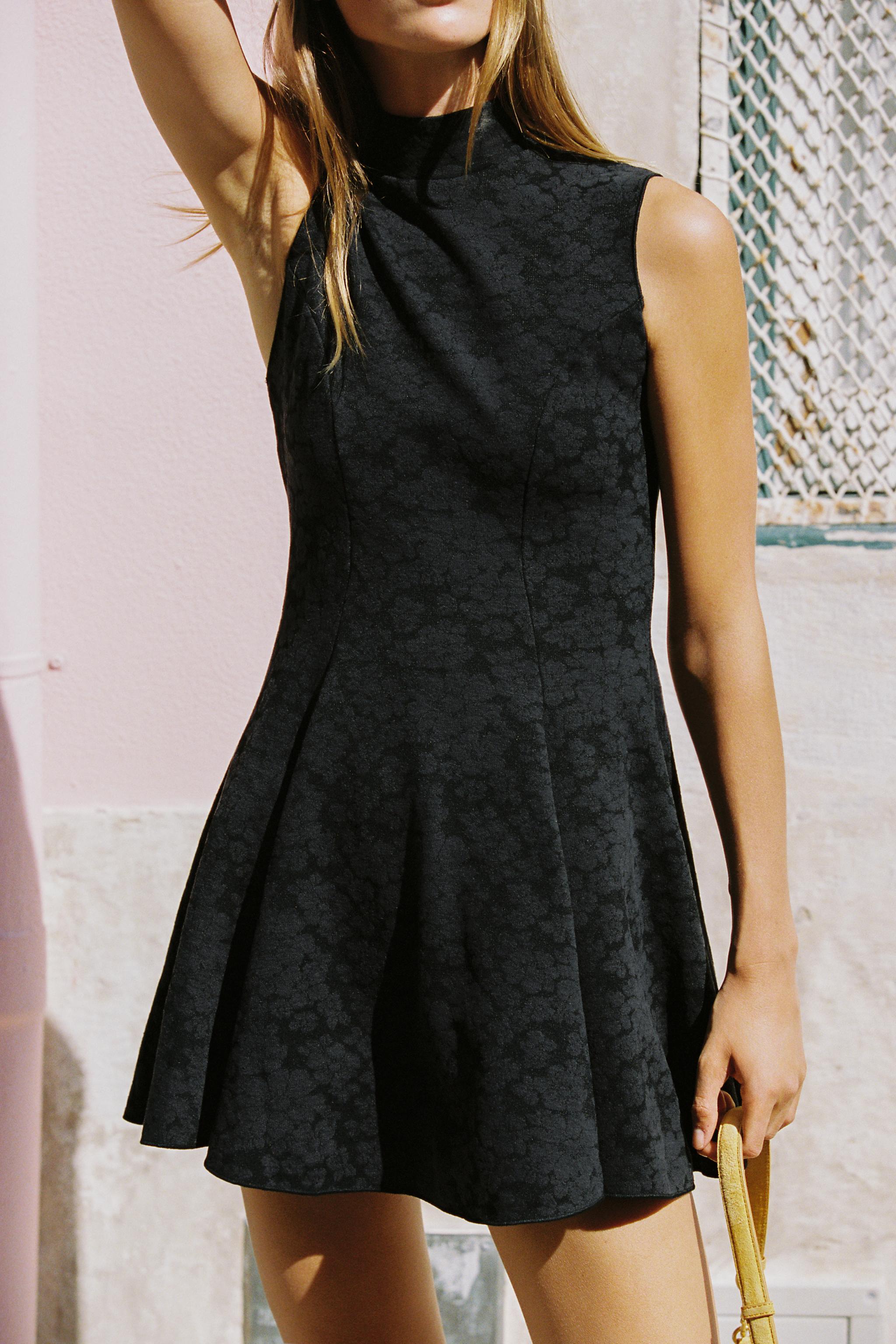 SHORT JACQUARD DRESS