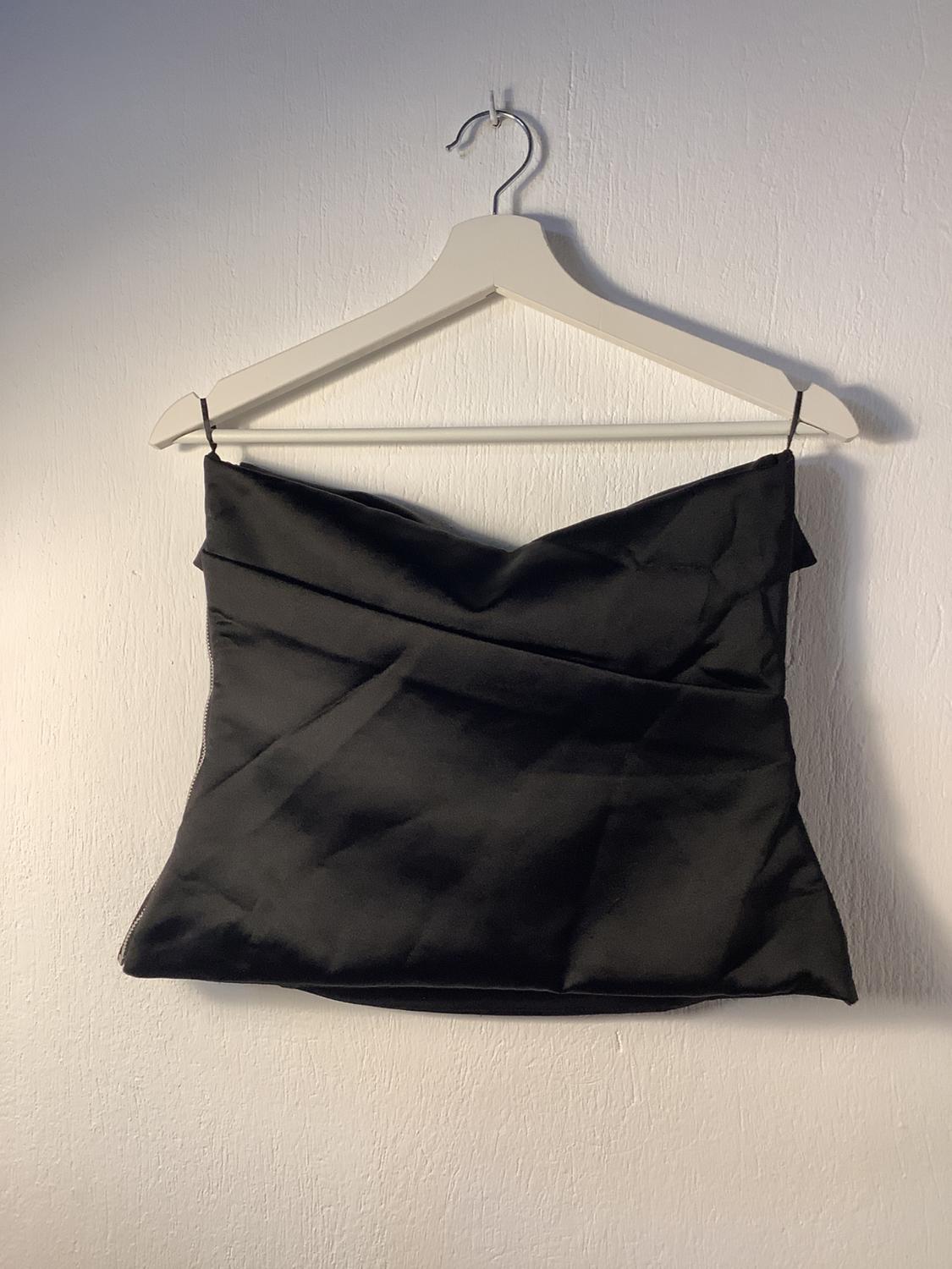 SATIN OFF-THE-SHOULDER TOP - Image 2