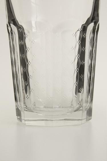 VERRE RELIEF FLEUR - Transparent de Zara - Image 3