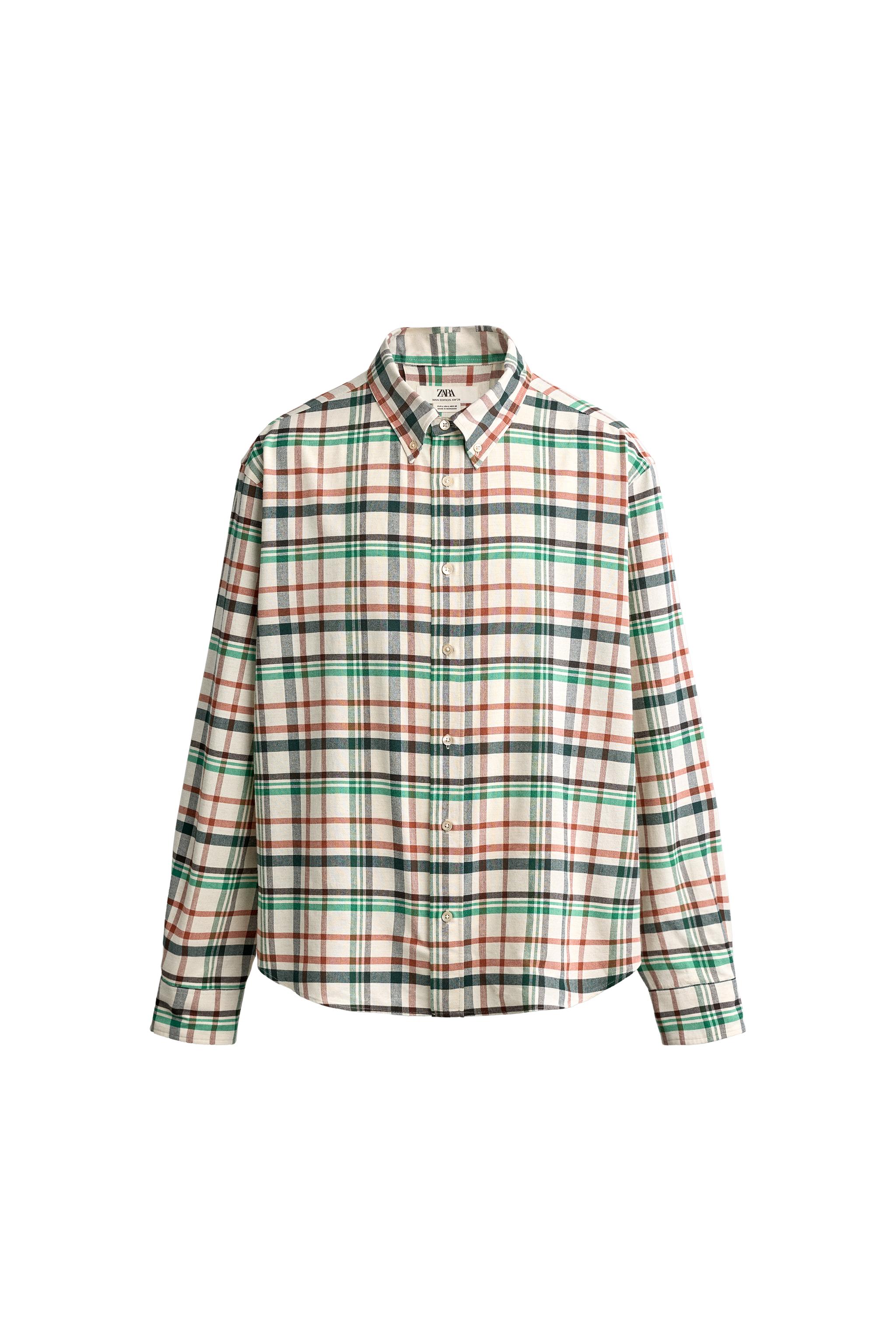 CAMISA RELAXED FIT CUADROS