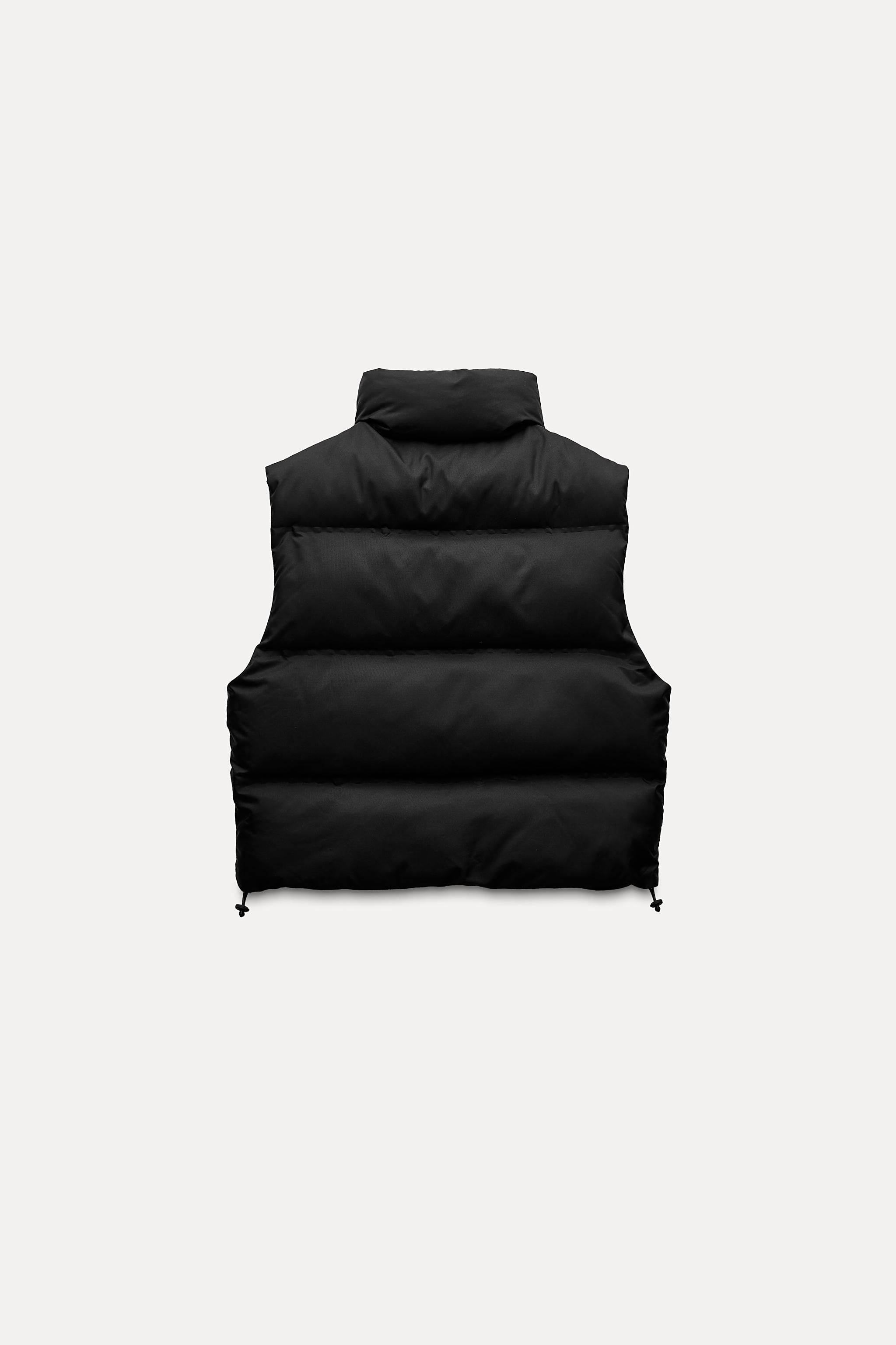 ★ZARA★ WATER-REPELLENT WINDPROOF PUFFER GILET WATER-REPELLENT WINDPROOF PADDED GILET - White | ZARA South