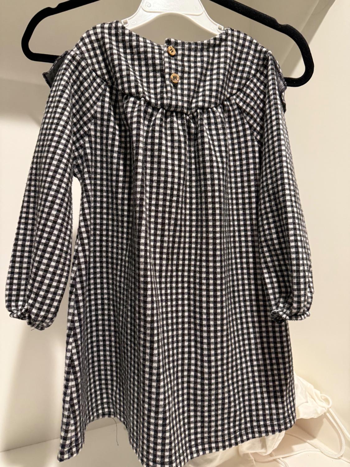 VESTIDO TACTO SUAVE VICHY - Image 3