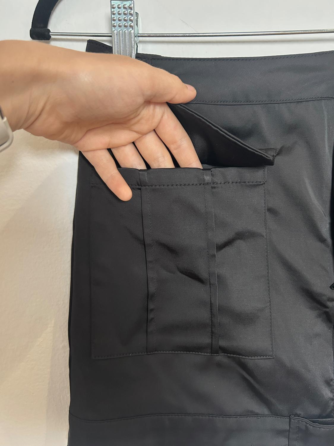 SATIN EFFECT MINI SKIRT - Image 3