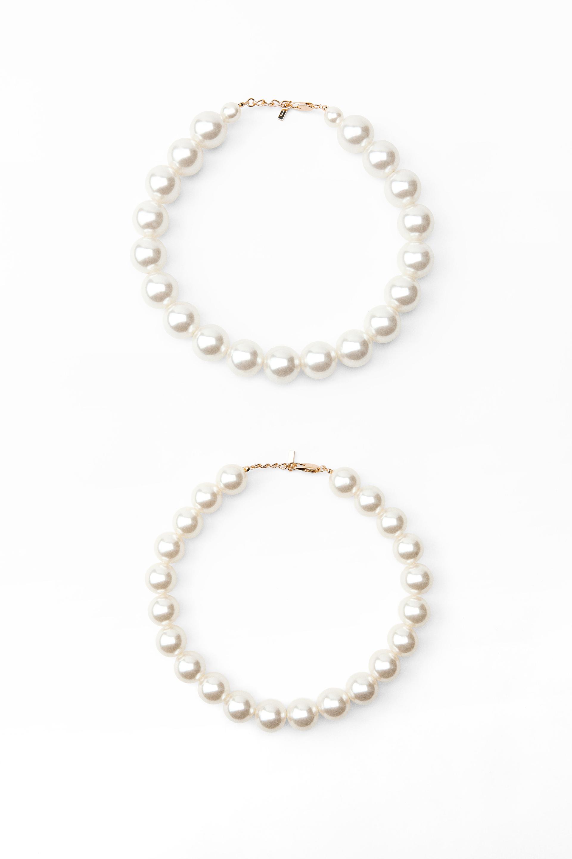 PACK 2 COLLARES PERLAS ZARA Mexico pack-2-collares-perlas-zara-mexico