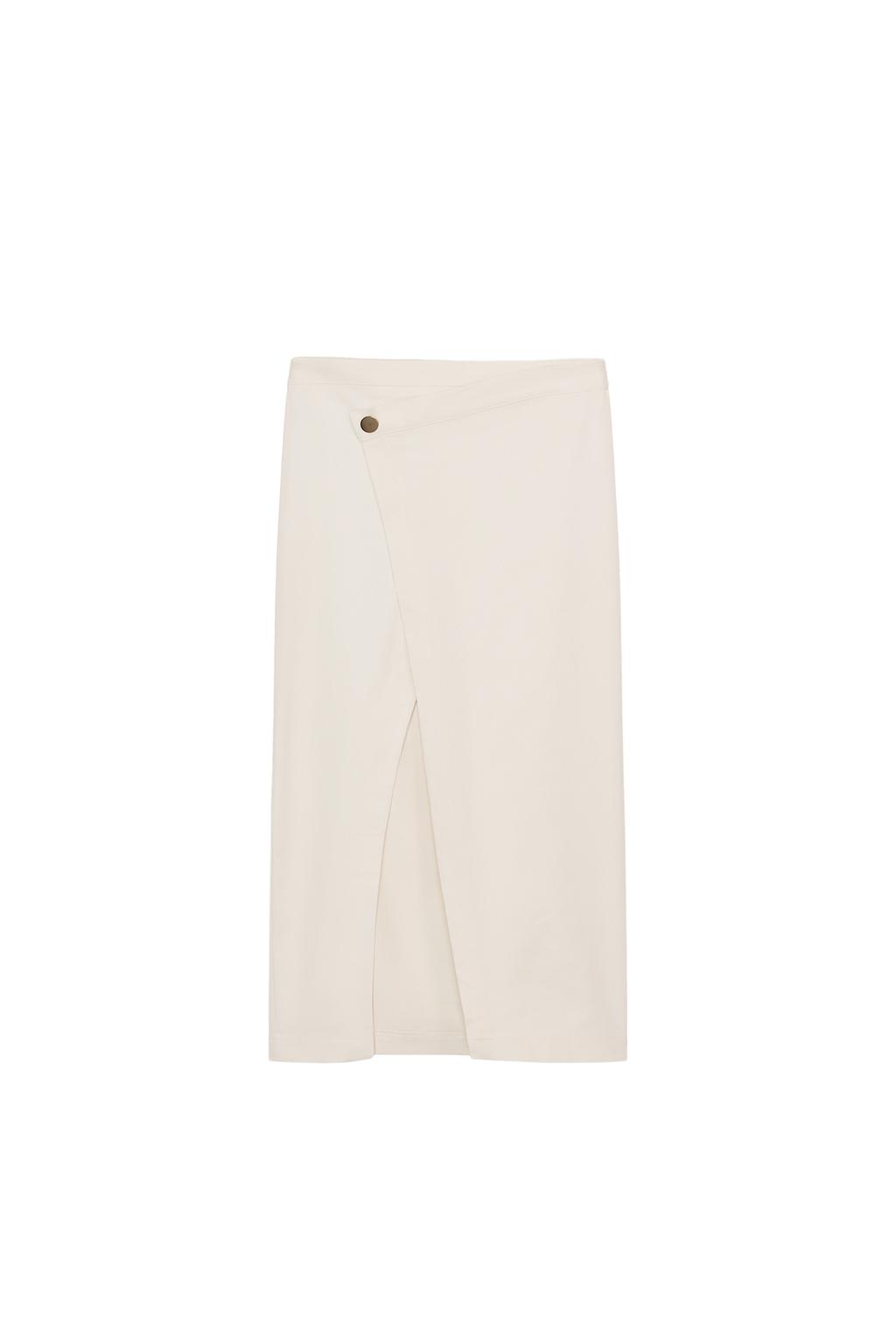 WRAP MIDI SKIRT - image 3