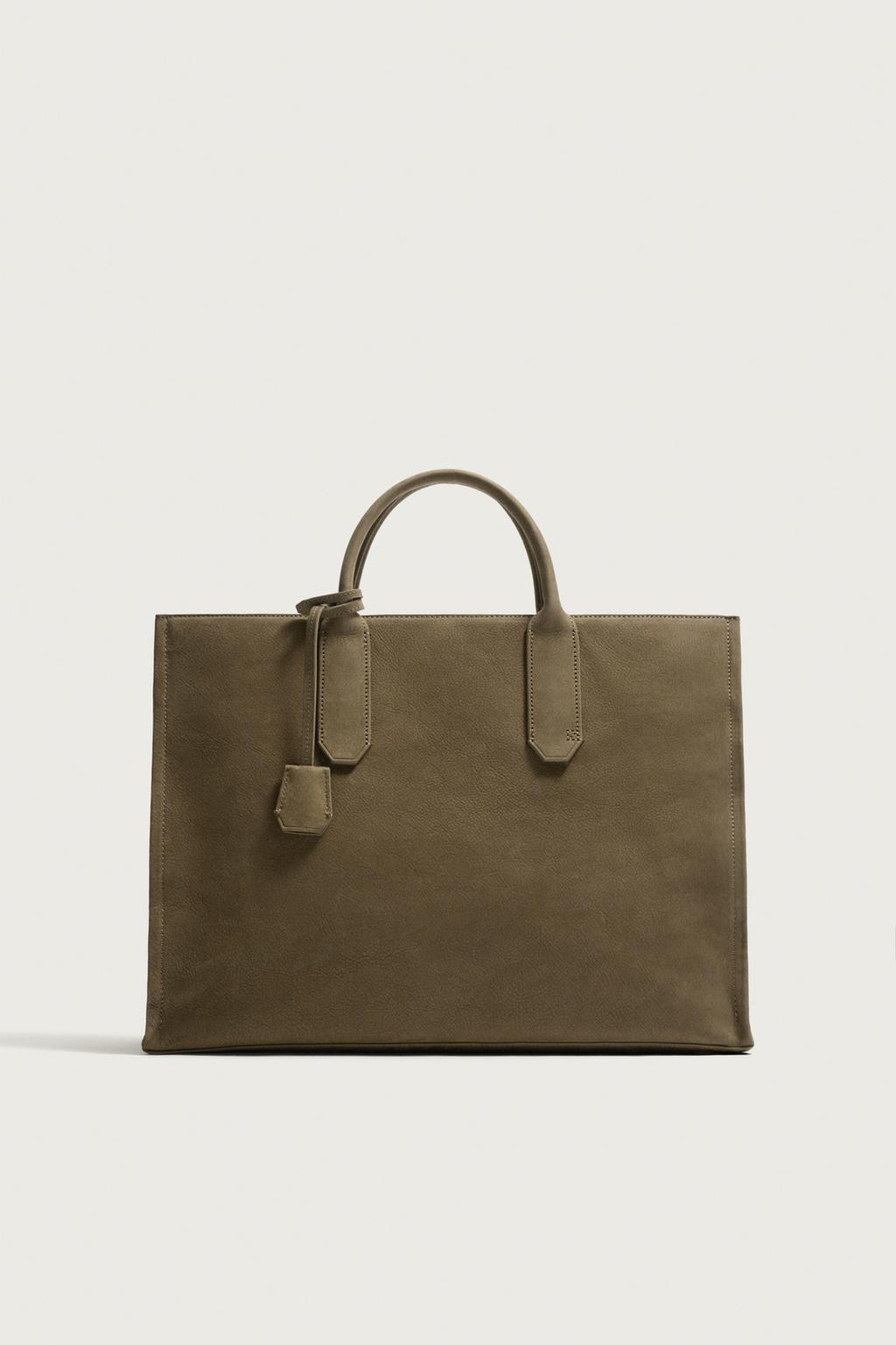Leather Crossbody Bag — Men's