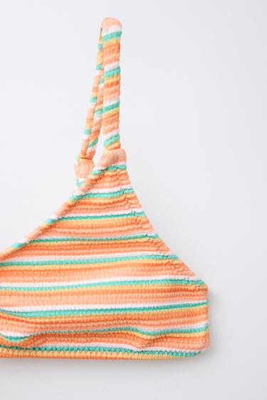 AGES 6-14/ MULTICOLOURED STRIPED BIKINI - Multicoloured by Zara - Image 2