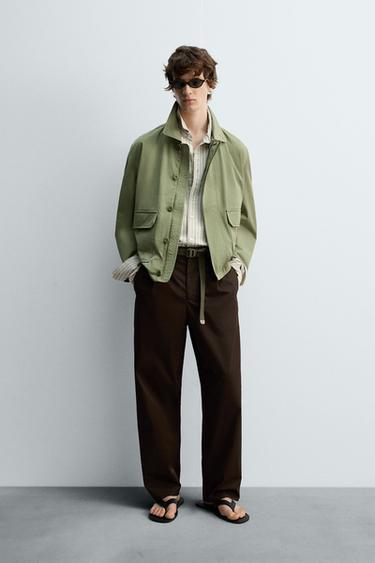 BLUSÃO TÉCNICO LIMITED EDITION - Musgo da Zara