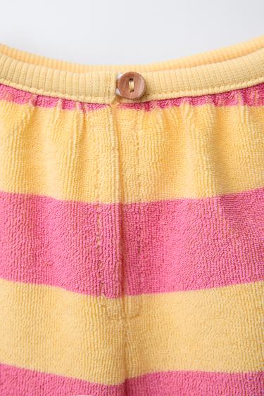 COMBINAISON SERVIETTE IMPRIMÉE - Jaune de Zara - Image 3