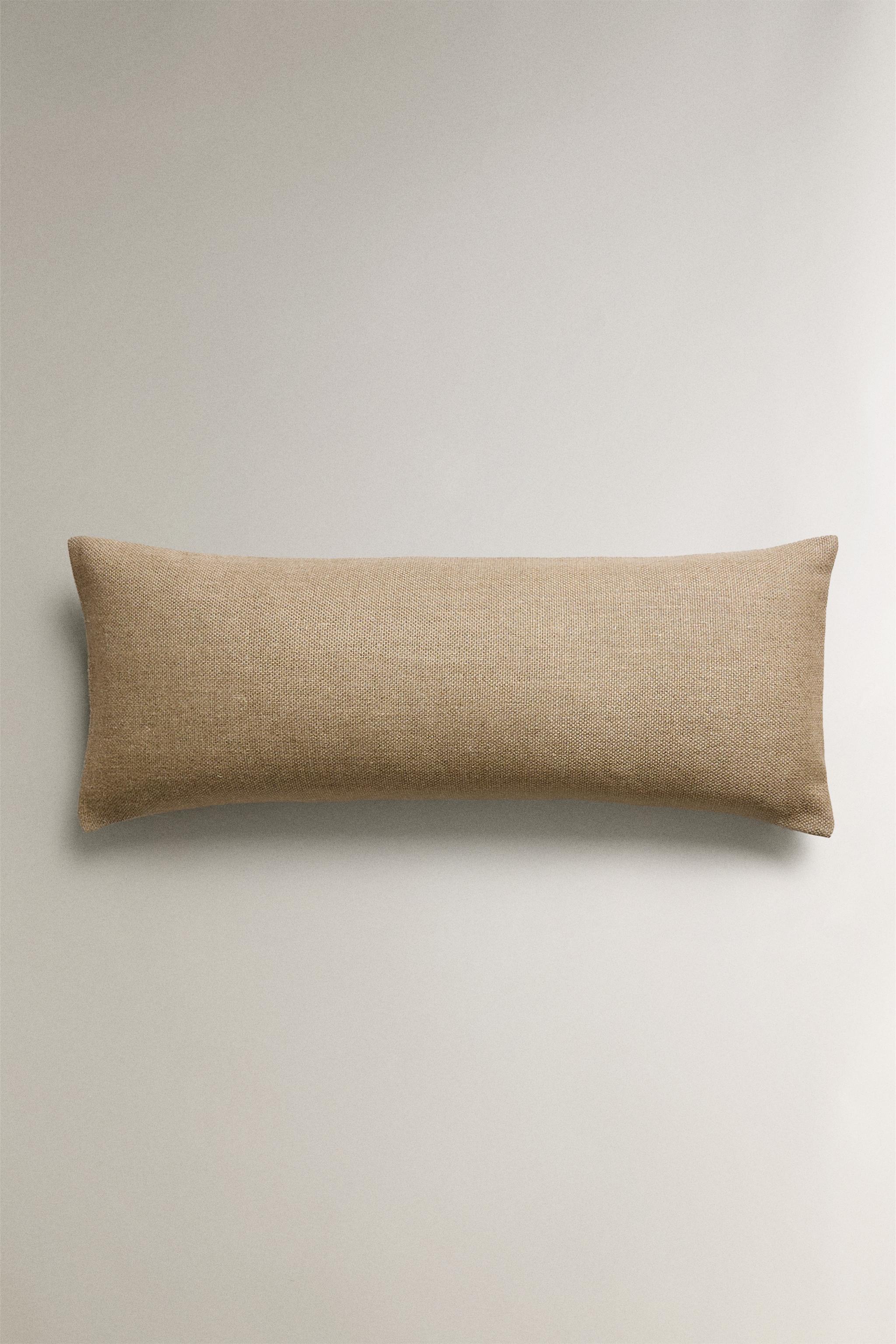 LINEN THROW PILLOW COVER