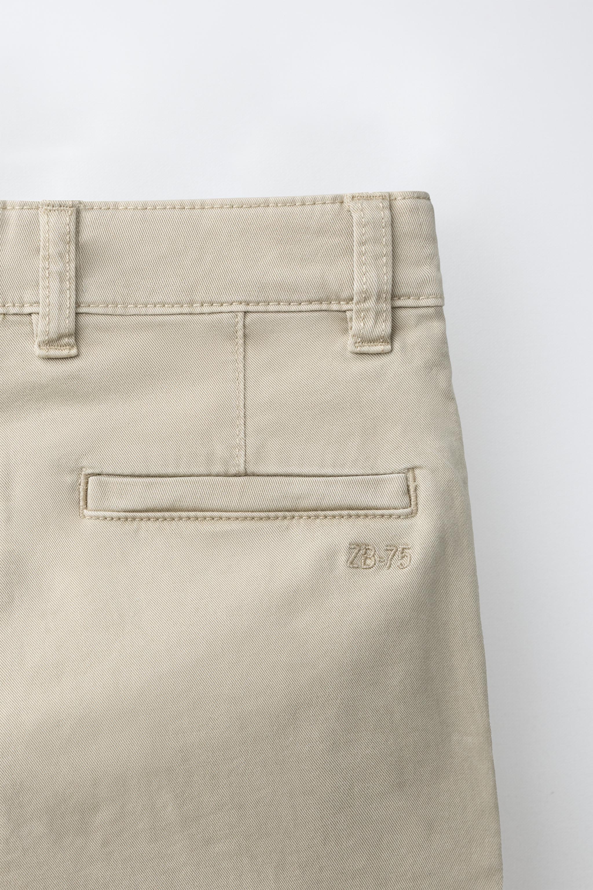 Детские брюки Zara BASIC CHINO PANTS — фото 4