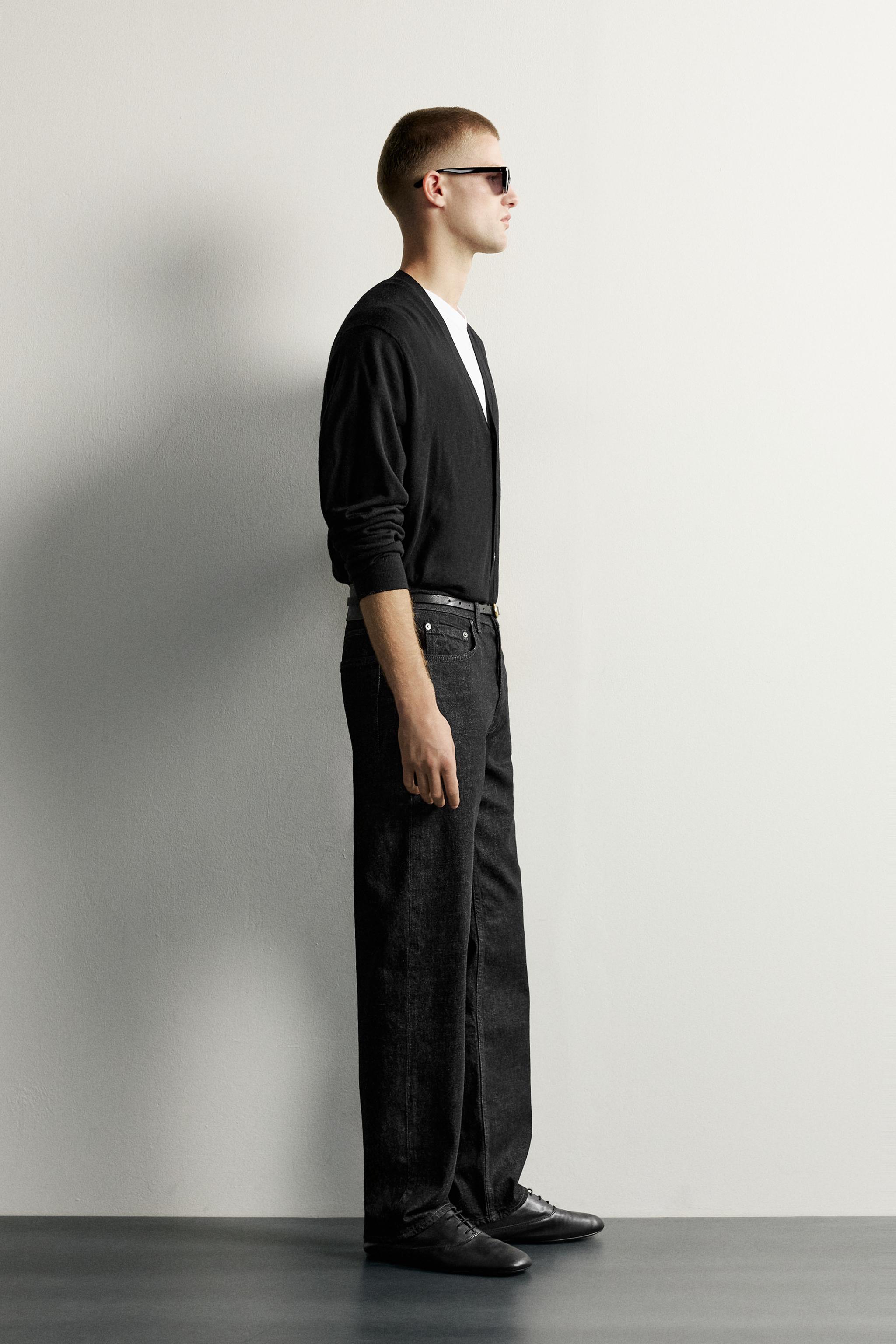 JEANS STRAIGHT FIT MÉLANGE COTON
