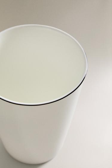 PORTE-BROSSE À DENTS PORCELAINE BONE CHINA - Blanc de Zara - Image 2