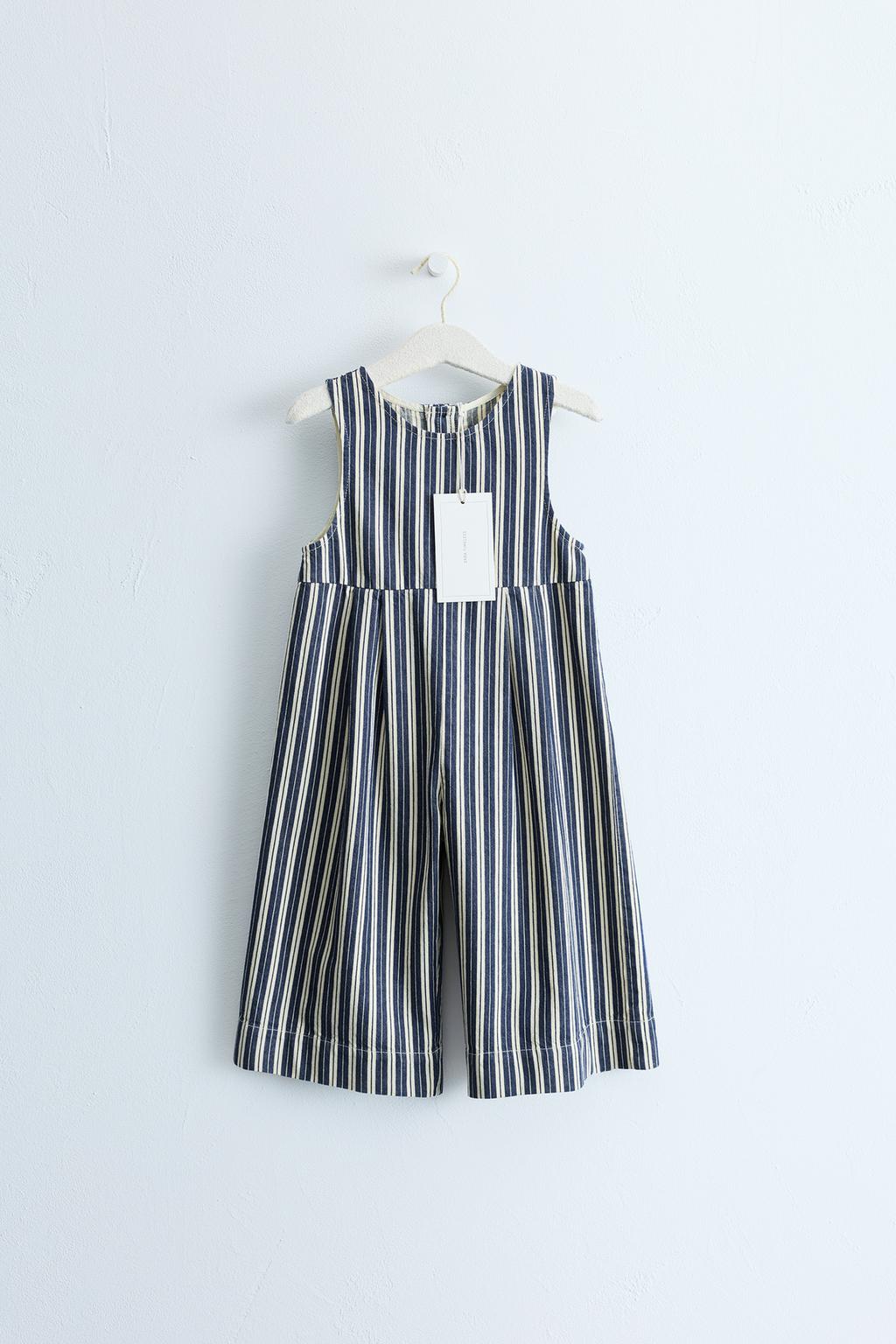 Zara Timeless - Zolaqlı çapılı uzun salopet