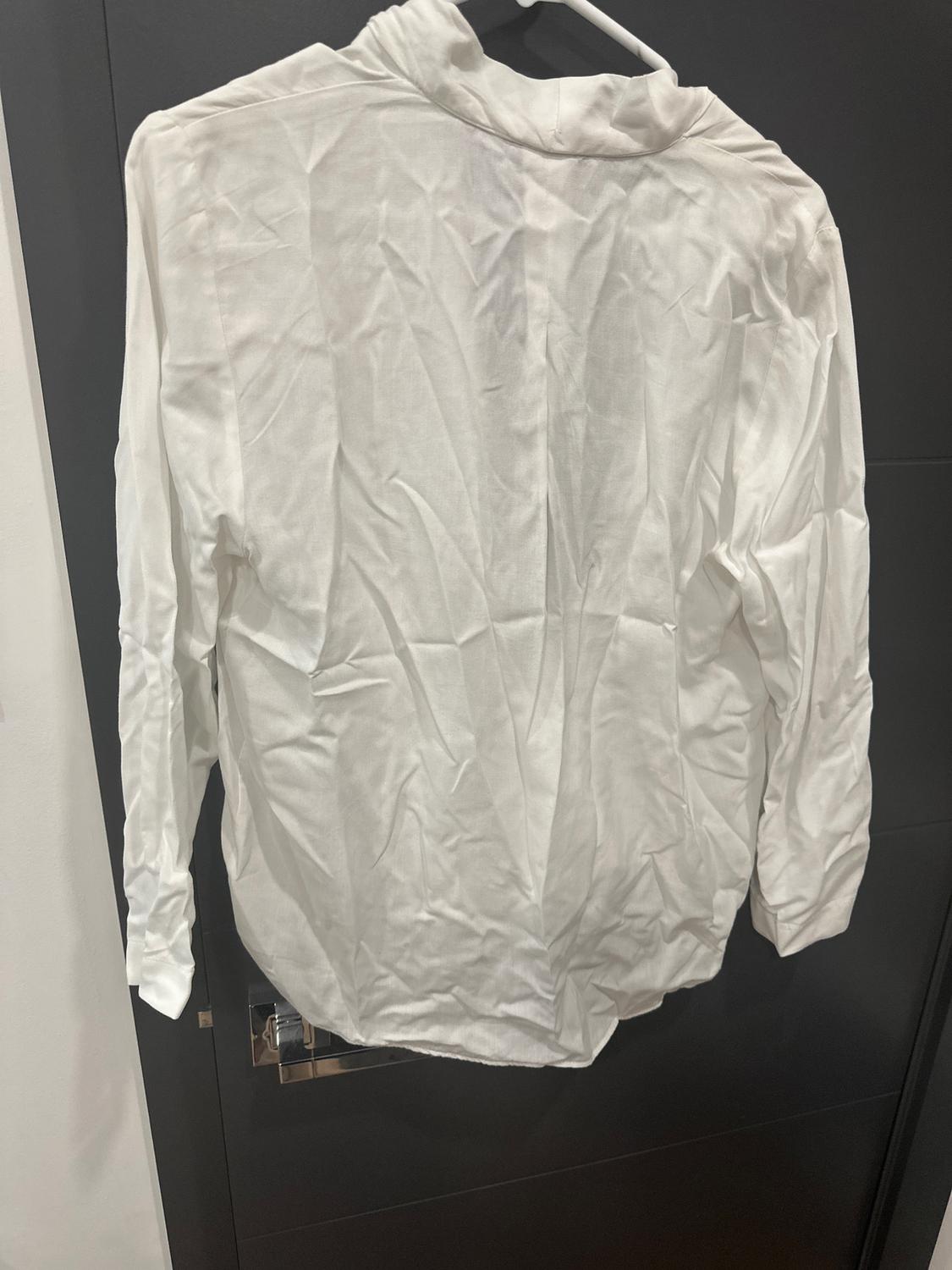 SEMI-SHEER WRAP SHIRT - Image 3
