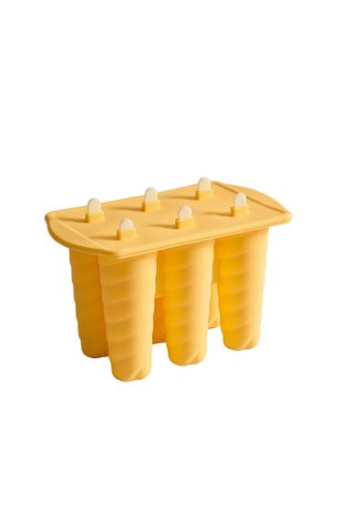 Zara 6 SILICONE ICE LOLLY MOULD - 淡黃色