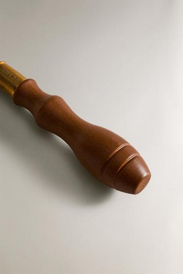FLAT WOODEN STEEL SCREWDRIVER - Brown by Zara - Image 2
