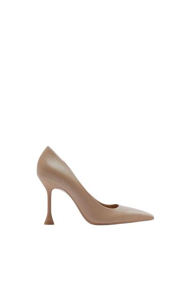 LEATHER HIGH-HEEL SHOES