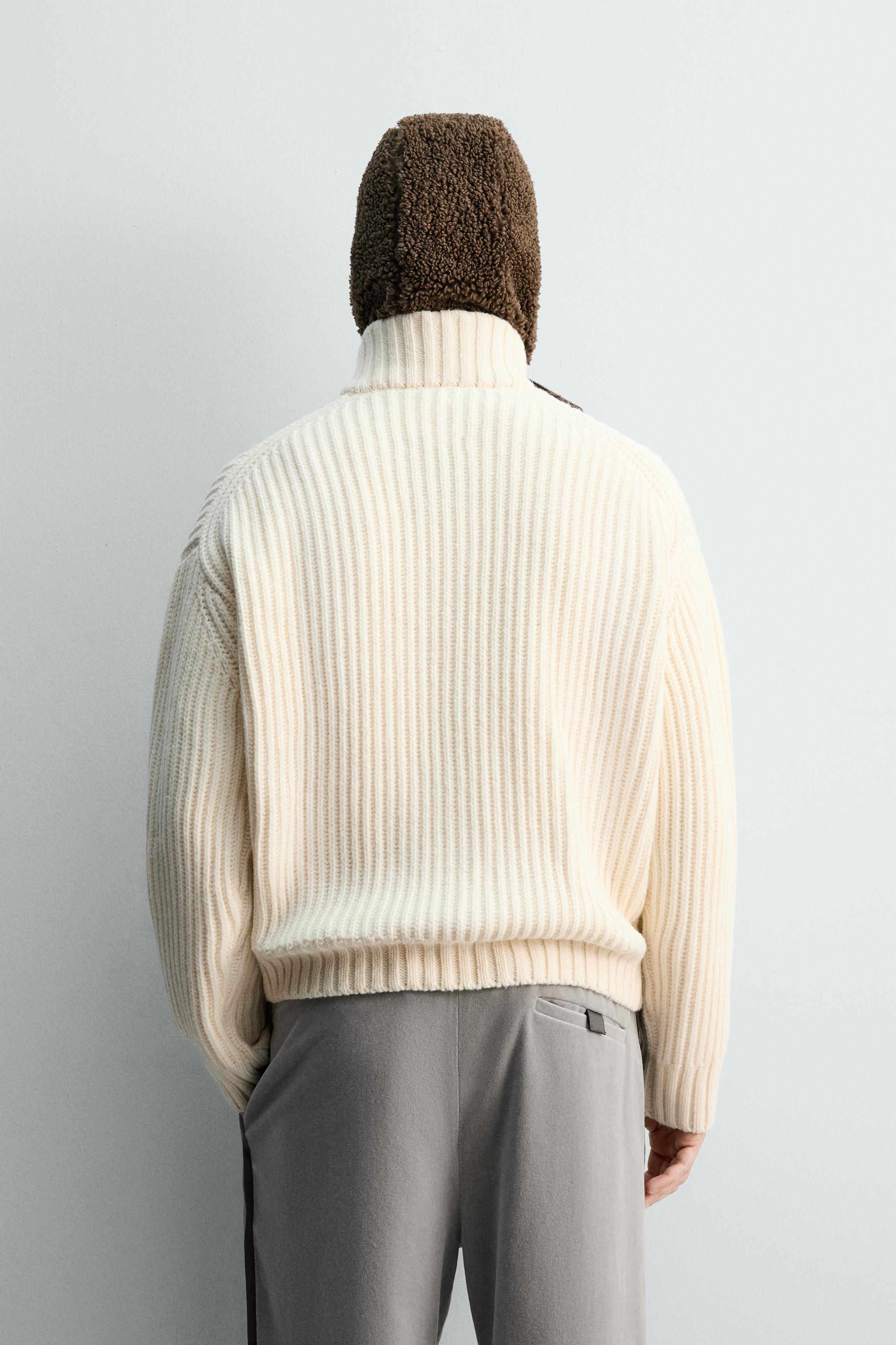 パールニットカーディガン X SR_A - パープル | ZARA Japan / 日本