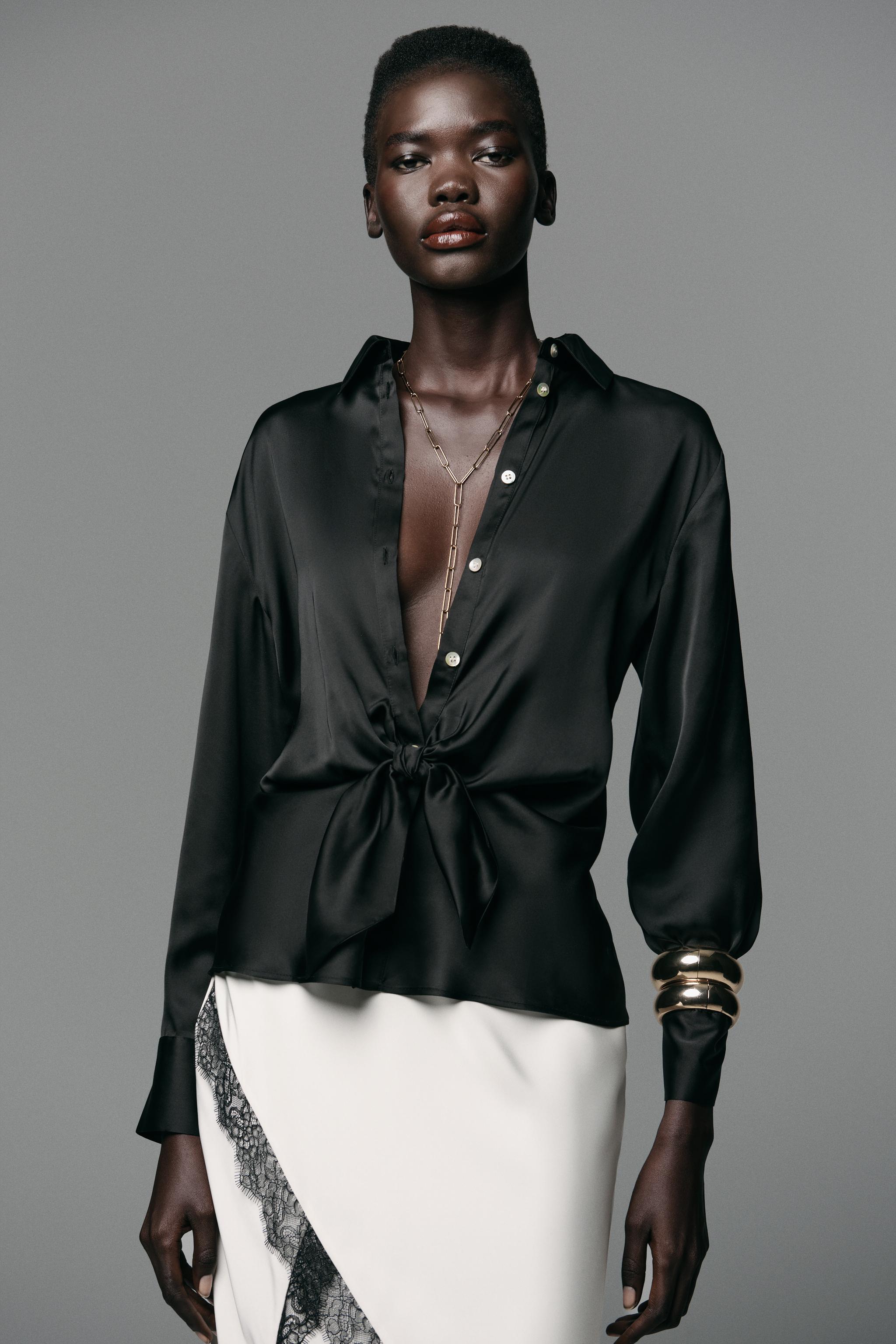 ブラックシャツ – レディース | ZARA 日本