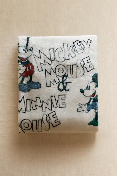 COUVERTURE POLAIRE BÉBÉ MICKEY & MINNIE ©DISNEY - Écru de Zara