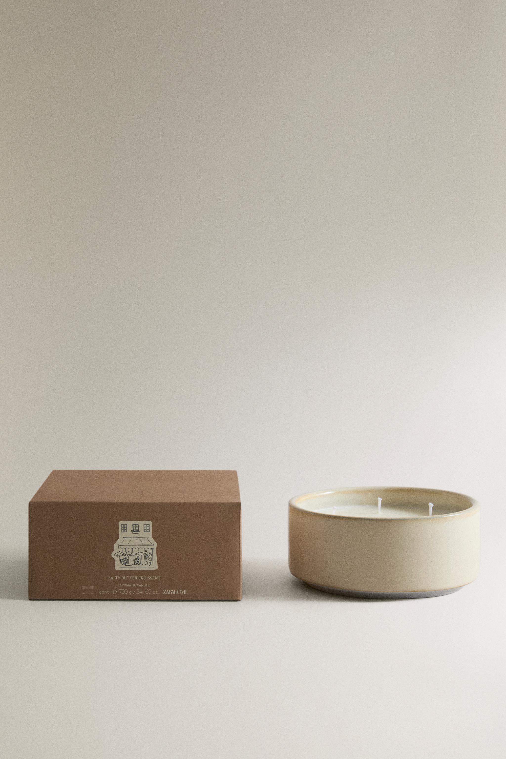G) SALTY BUTTER CROISSANT SCENTED CANDLE