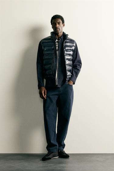 CHALECO ACOLCHADO LIGERO WATER REPELLENT - Marino de Zara - Imagen 0