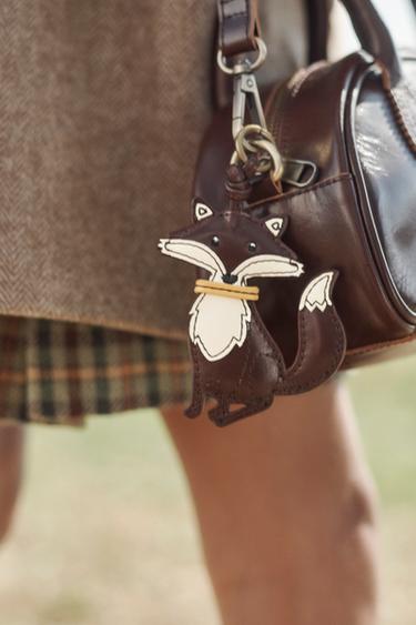 Zara LIMITED EDITION LEATHER MINI CROSSBODY BAG - Brown - Image 0