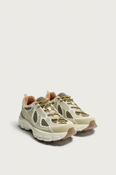 ZAPATILLA SUELA VOLUMEN - Verde de Zara