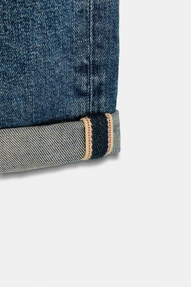 JEAN Z1975 RELAXED FIT TAILLE HAUTE AVEC REVERS - Bleu de Zara - Image 6