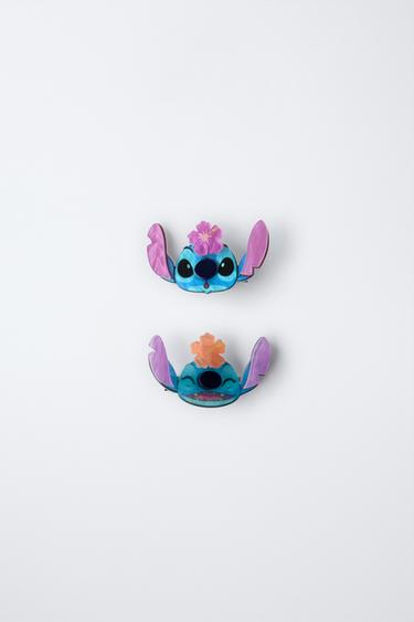 Zara LILO & STITCH © DISNEY CLIP BARRETTE TWO-PACK - Blue