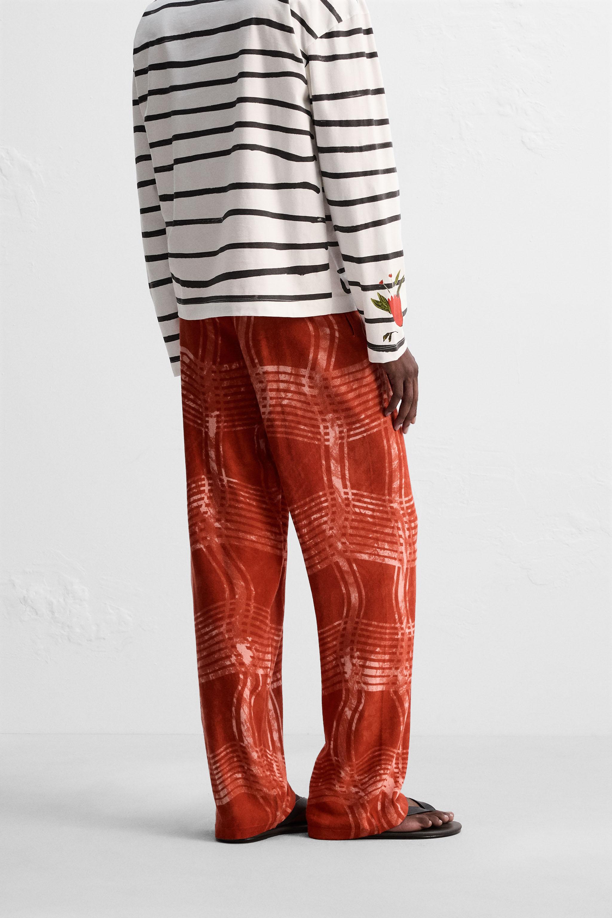 GRAPHIC PRINT KNIT PANTS © OTIS KWAME KYE QUAICOE