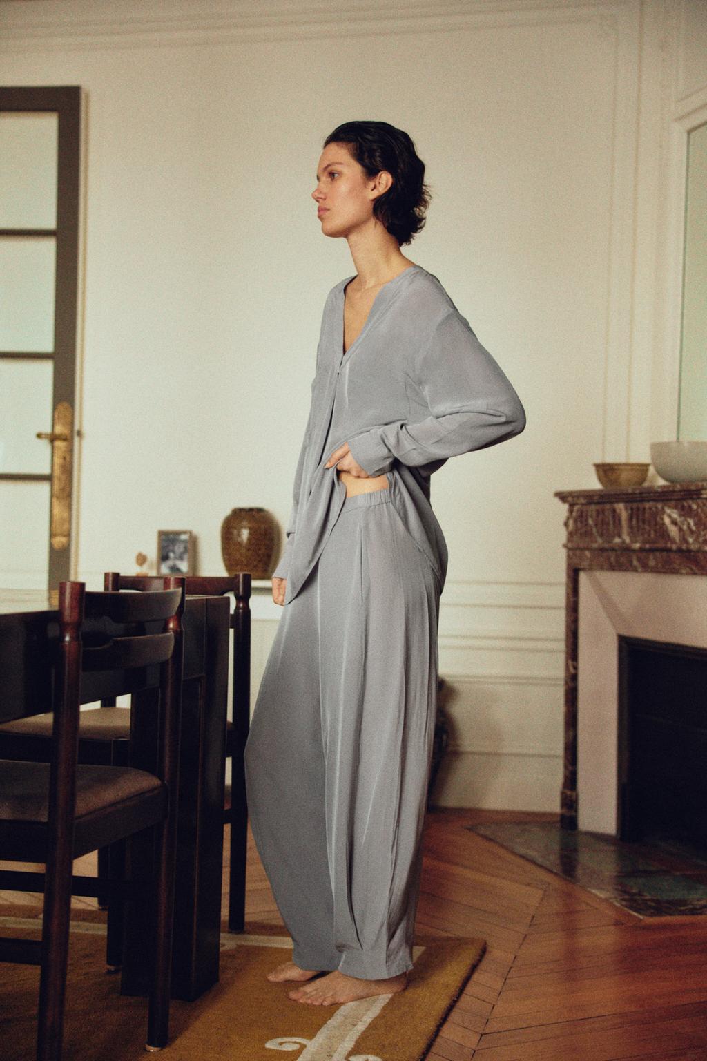 100% VISCOSE PAJAMA PANTS - image 2