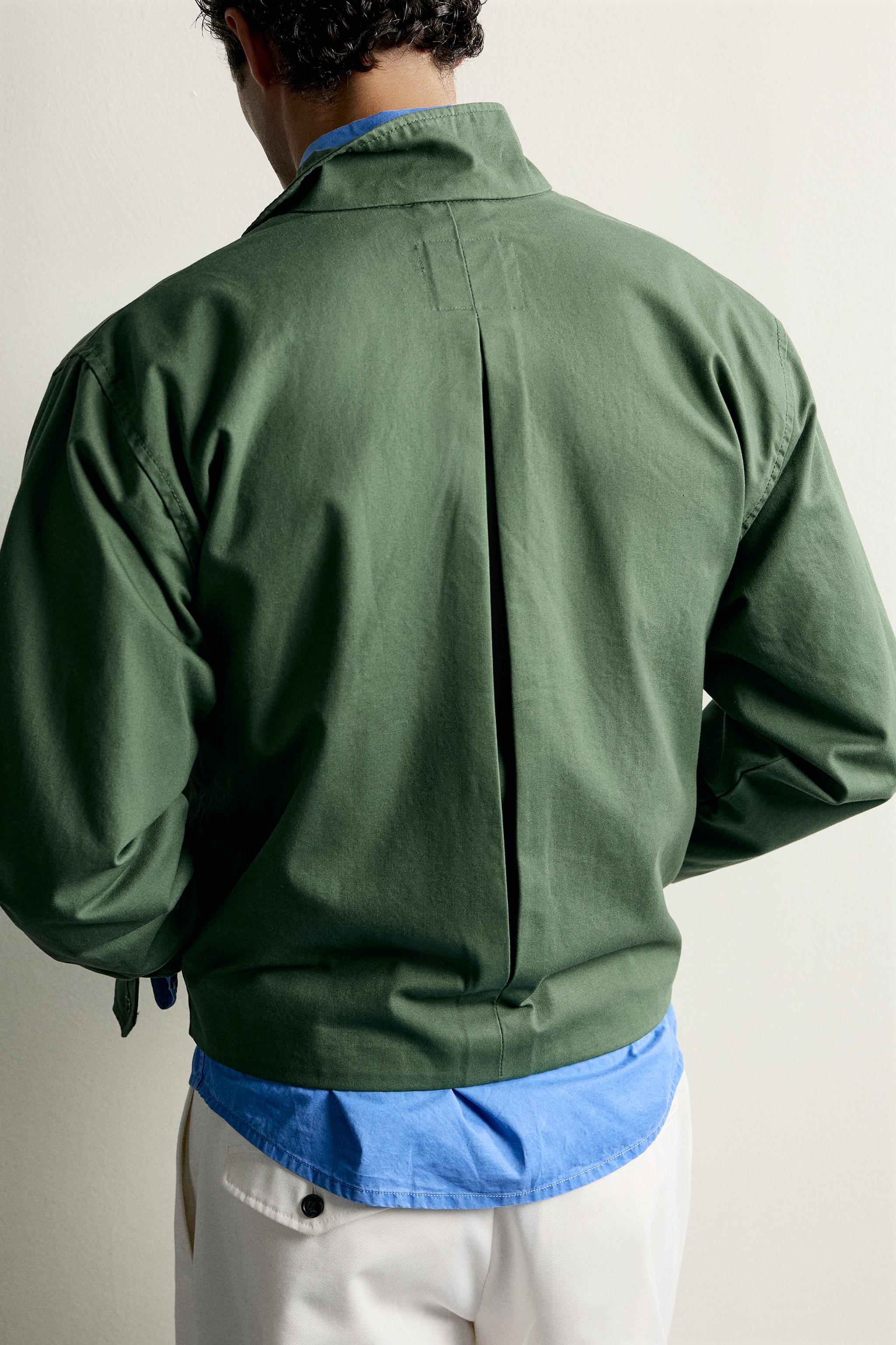 COTTON REGULAR FIT JACKET