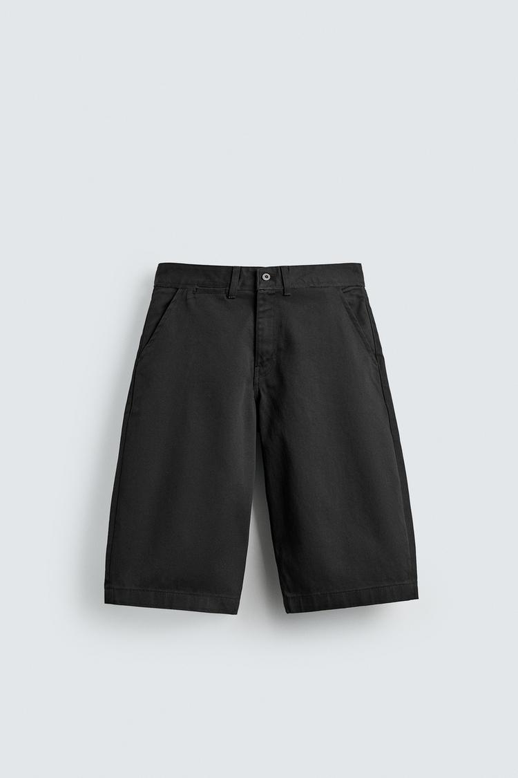 ZARA BAGGY FIT JORTS