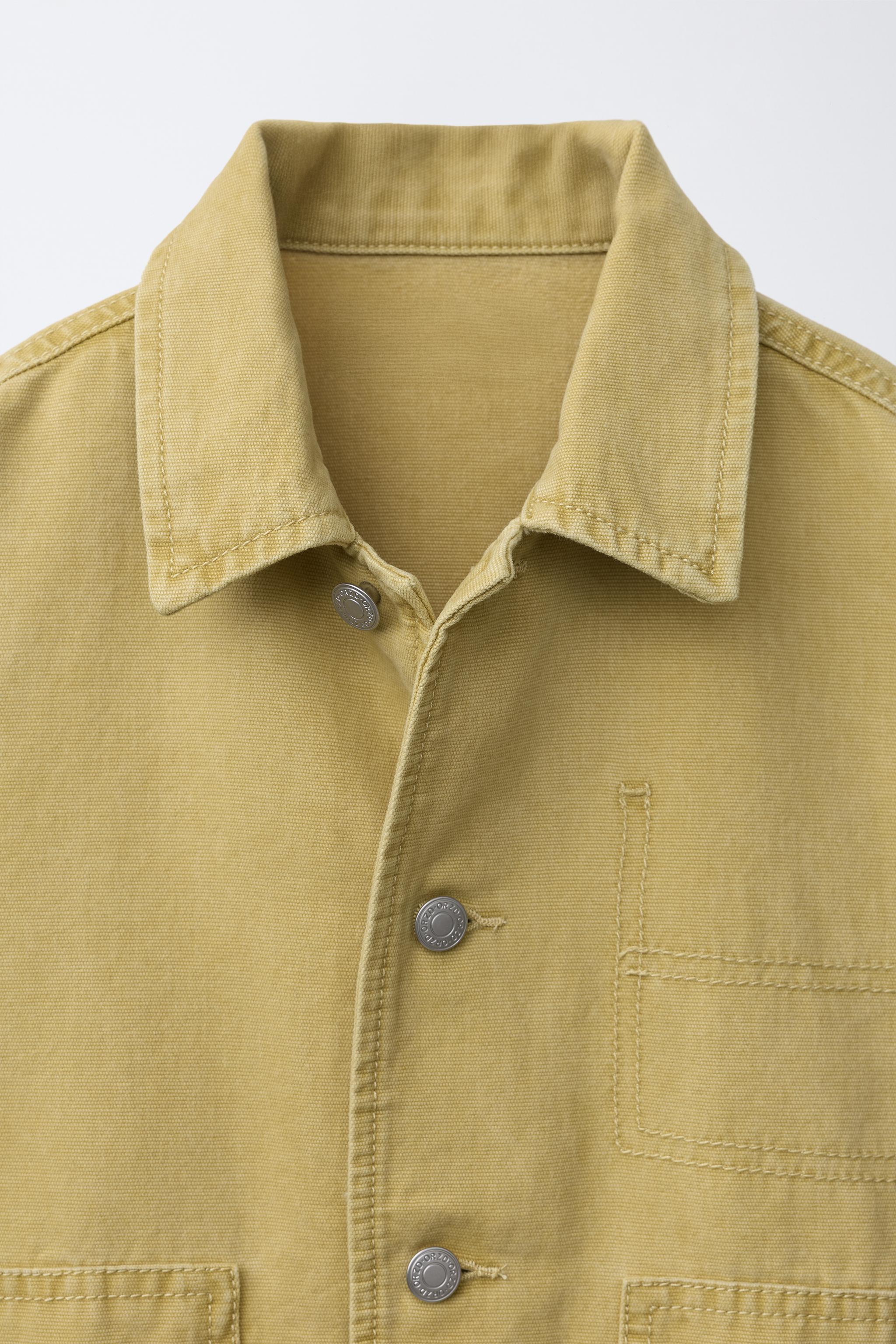 CANVAS POCKET OVERSHIRT