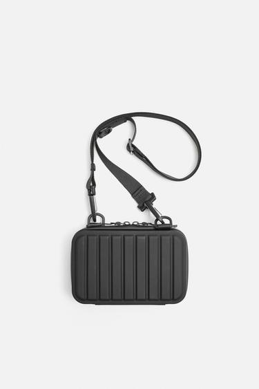 RIGID CROSSBODY BAG - Black by Zara - Image 0