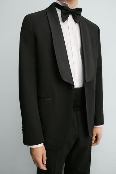 CEINTURE EN SOIE POUR SMOKING - Noir de Zara - Image 0