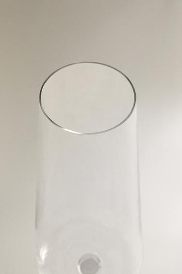 CONICAL CRYSTALLINE FLUTE GLASS - 990 by Zara - Image 2